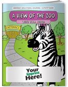 Zoo Theme Childrens Colouring Book